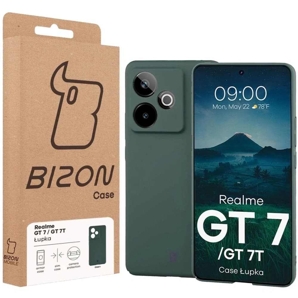 Bizon Case Lupka Realme GT 7 / 7T zelená - 6