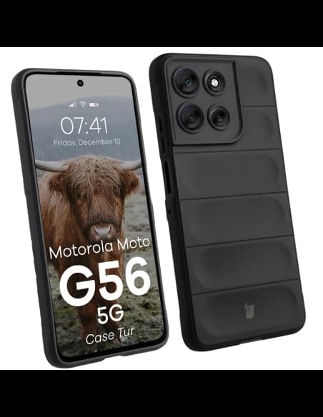 Caz Bizon Tur Motorola Moto G56 5G negru