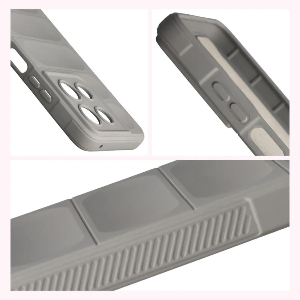 Carcasa Bizon pentru Motorola Moto G56 5G gri deschis - 7