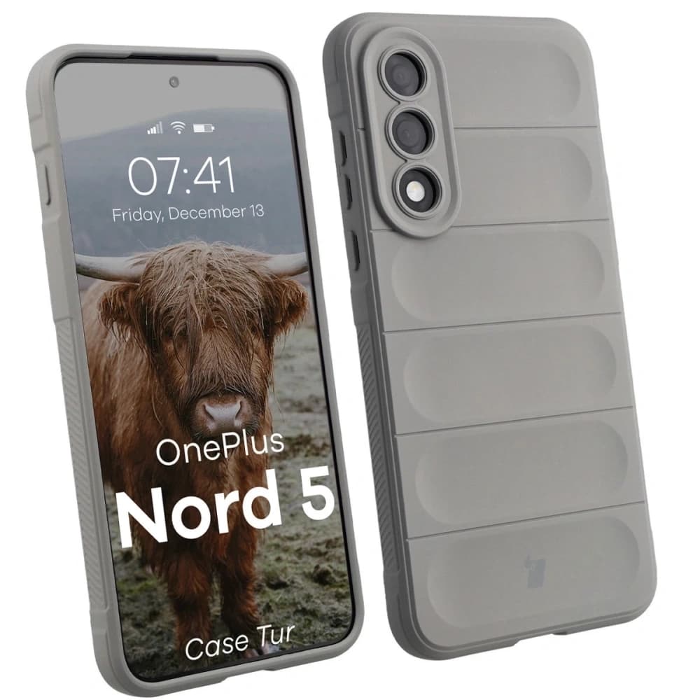 Bizon Case Tur OnePlus Nord 5 hellgrau - 1