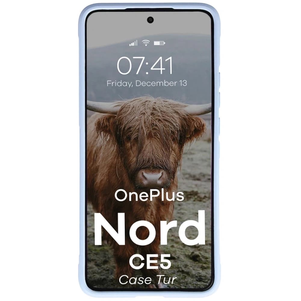 Bizon Case Tur OnePlus Nord CE5 5G világoskék - 5