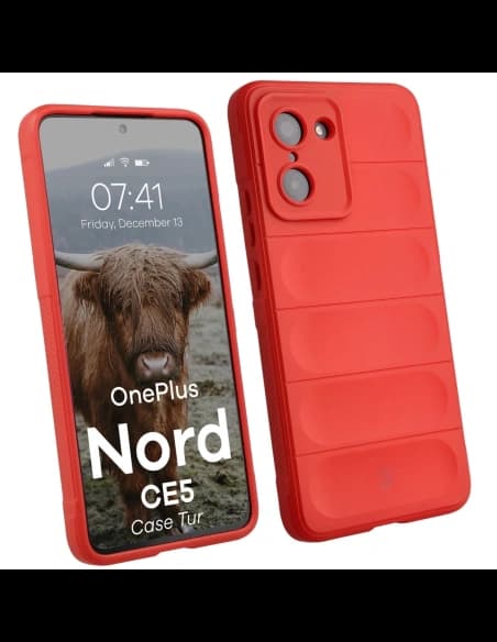 Bizon Case Tur OnePlus Nord CE5 5G rot