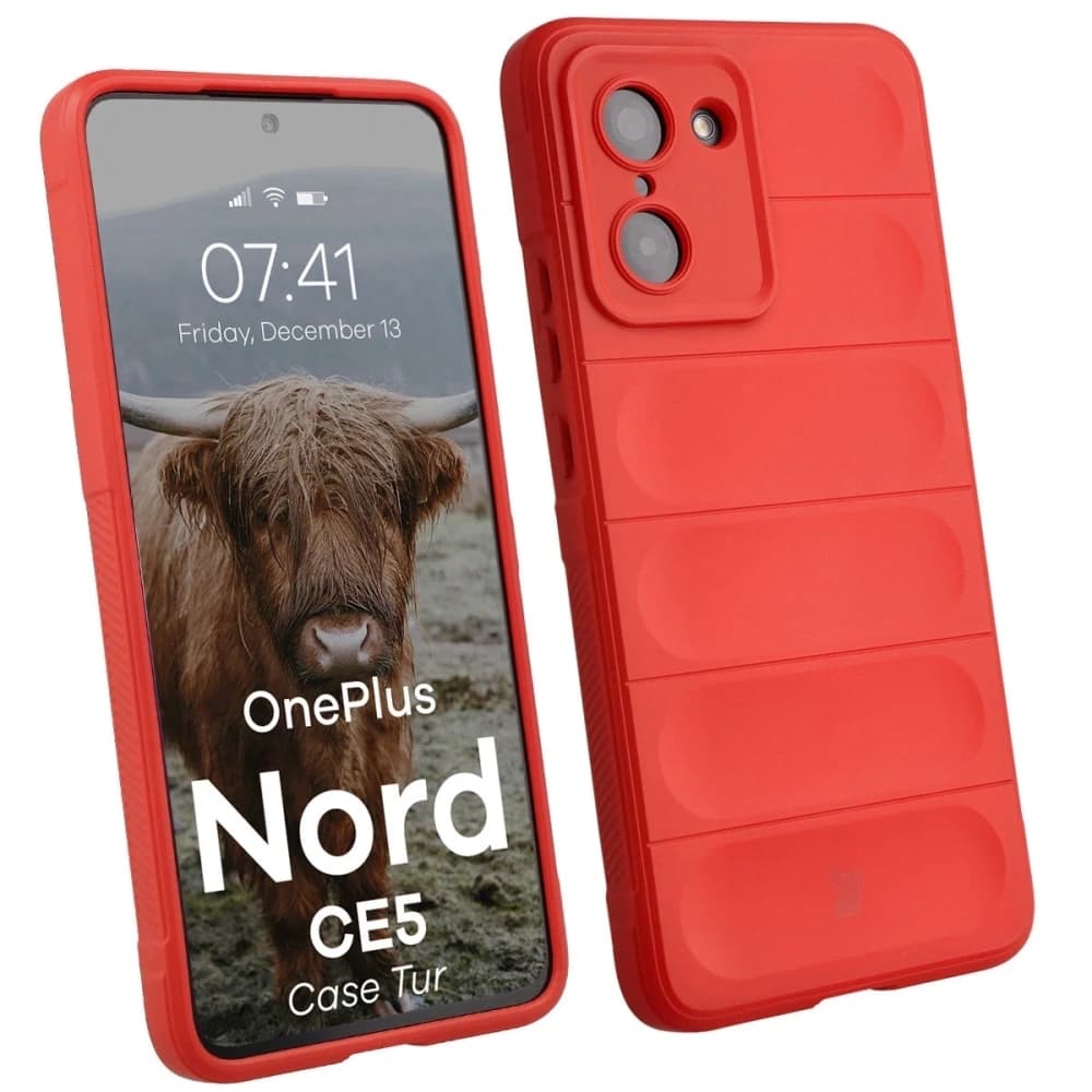 Bizon Case Tur OnePlus Nord CE5 5G piros - 1