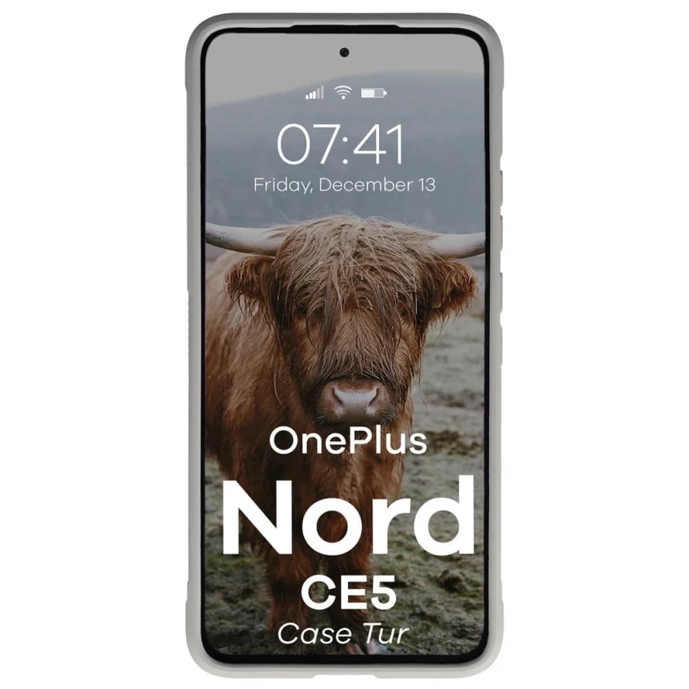 Bizon Case Tur OnePlus Nord CE5 5G világosszürke - 5