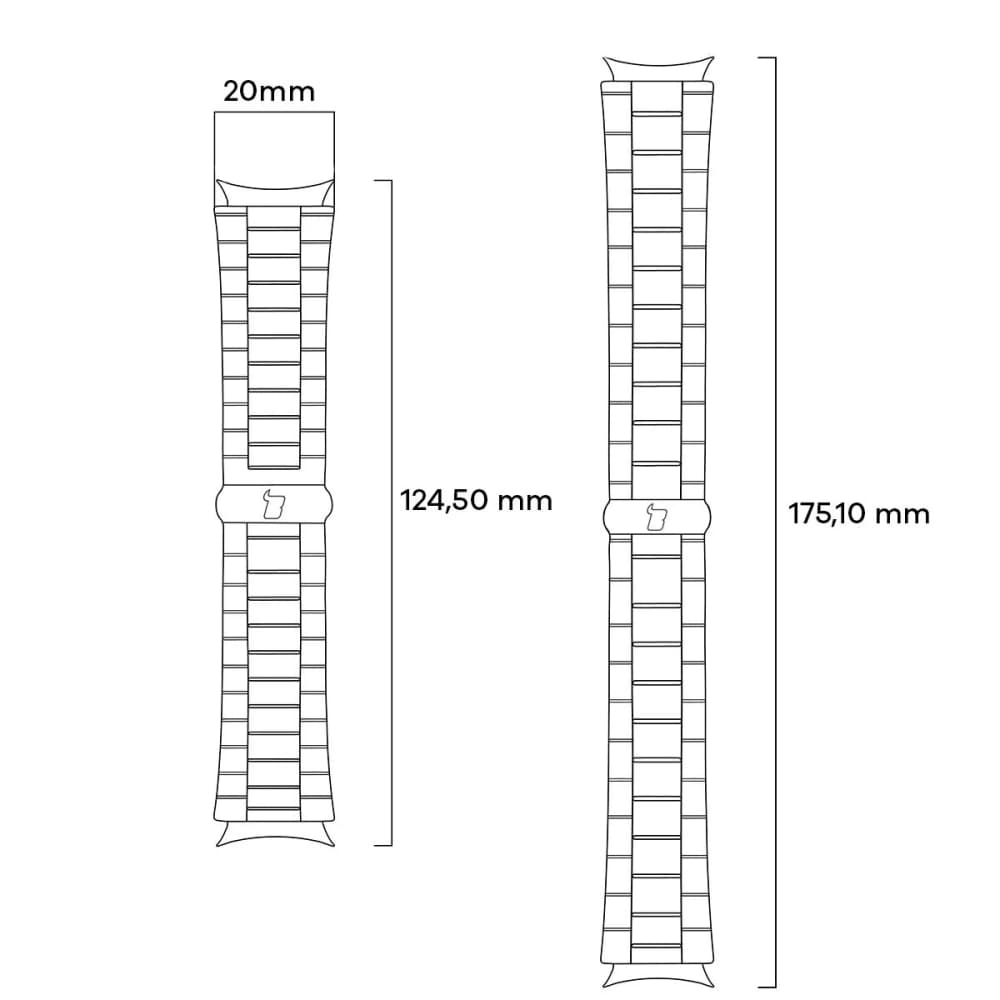 Bizon Strap Óra Aura Gyorskioldó 20mm arany - 2