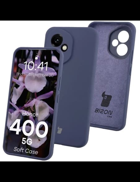 Bizon Soft Case Honor 400 tmavě modrý