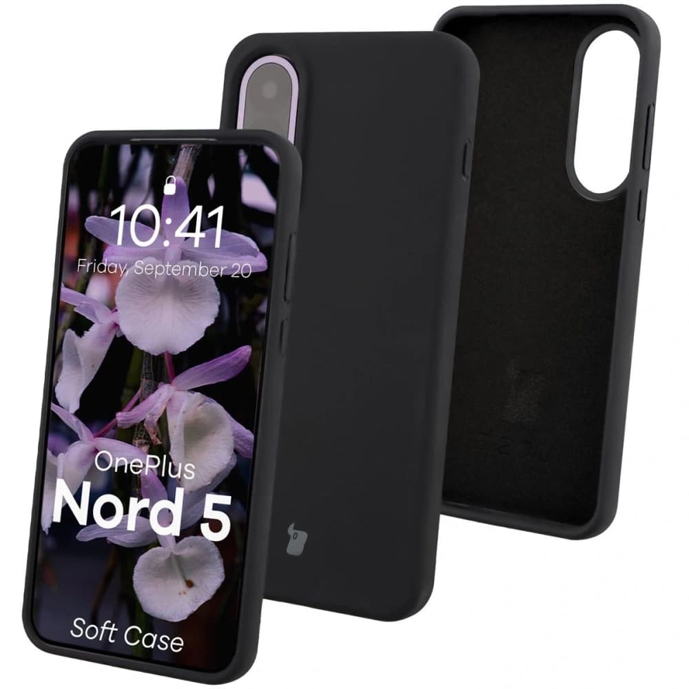 Bizon Soft Case OnePlus Nord 5 black - 1
