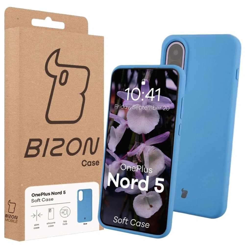 Bizon Soft Case OnePlus Nord 5 blue - 7