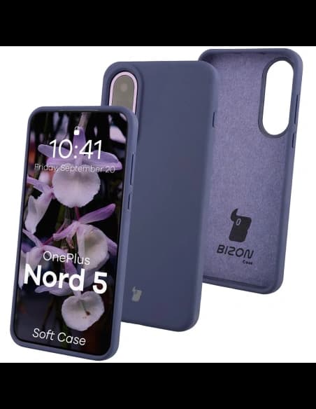 Bizon Soft Case OnePlus Nord 5 dunkelblau