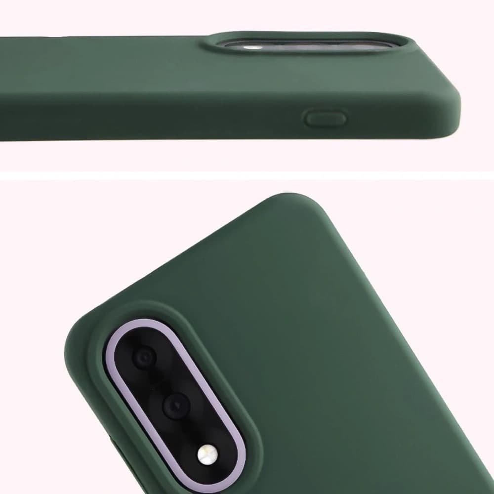 Husa Bizon Soft OnePlus Nord 5 verde închis - 5