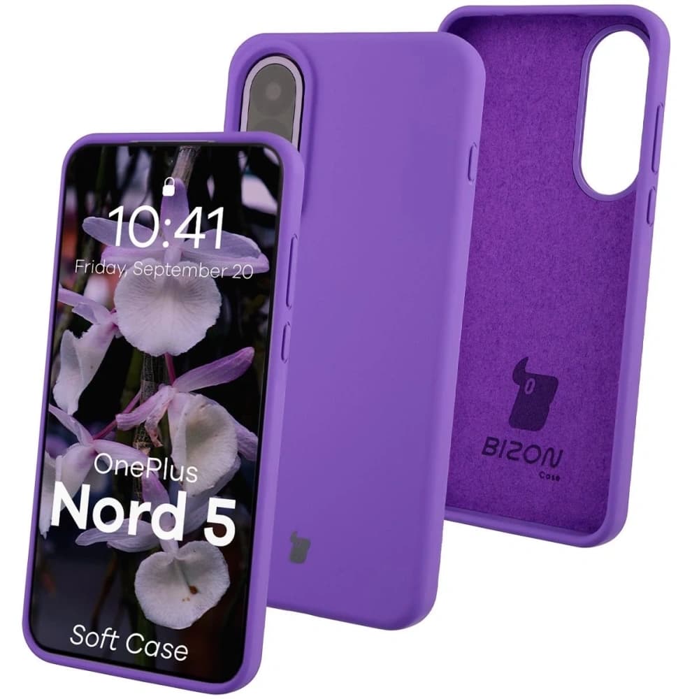 Bizon Soft Case OnePlus Nord 5 violet - 1