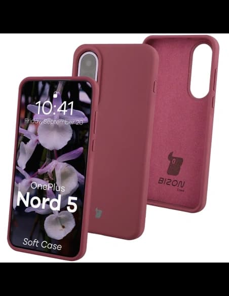 Bizon Soft Case OnePlus Nord 5 dunkel lila