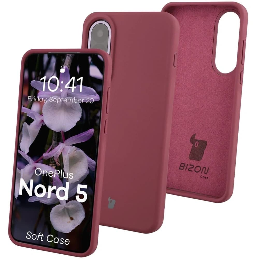 Bizon Soft Case OnePlus Nord 5 violet închis - 1