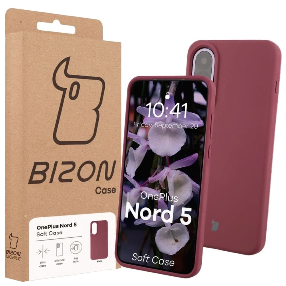 Bizon Soft Case OnePlus Nord 5 violet închis - 7