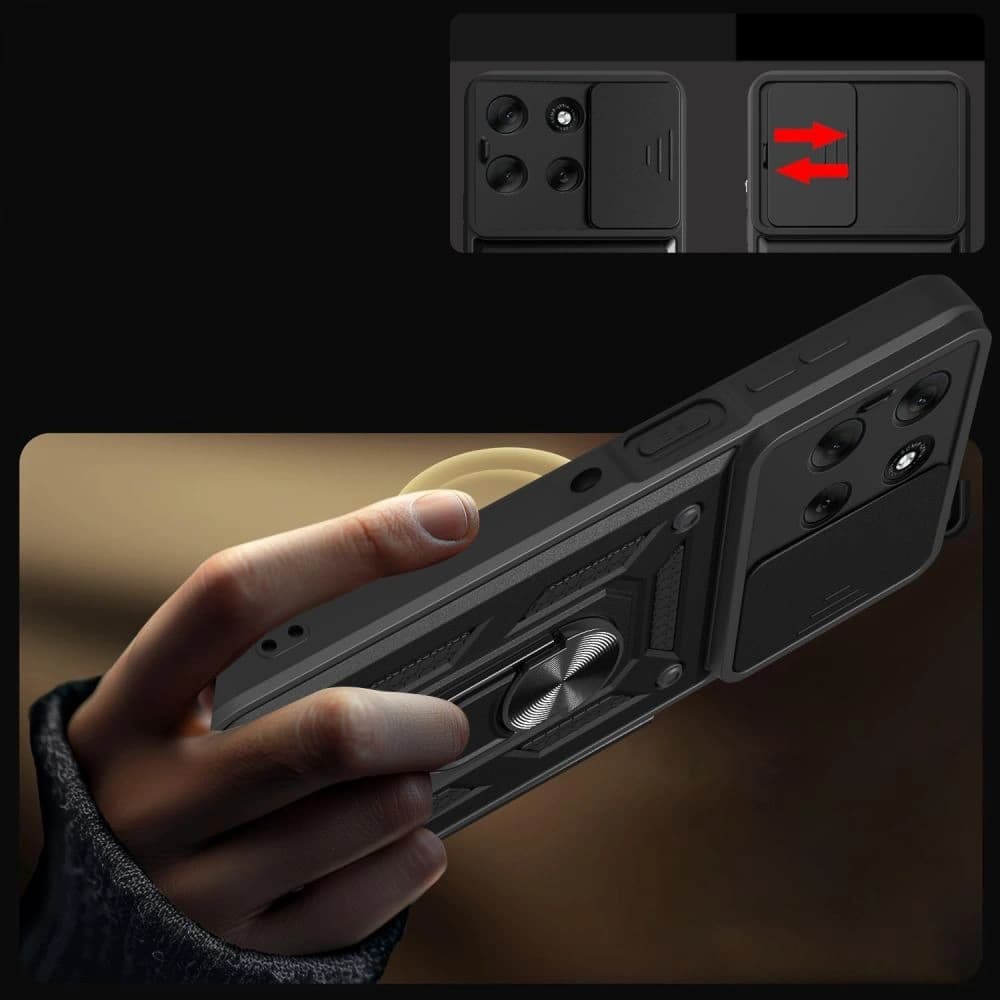 Tech-Protect Camshield Pro Motorola Moto G56 5G Negru - 4