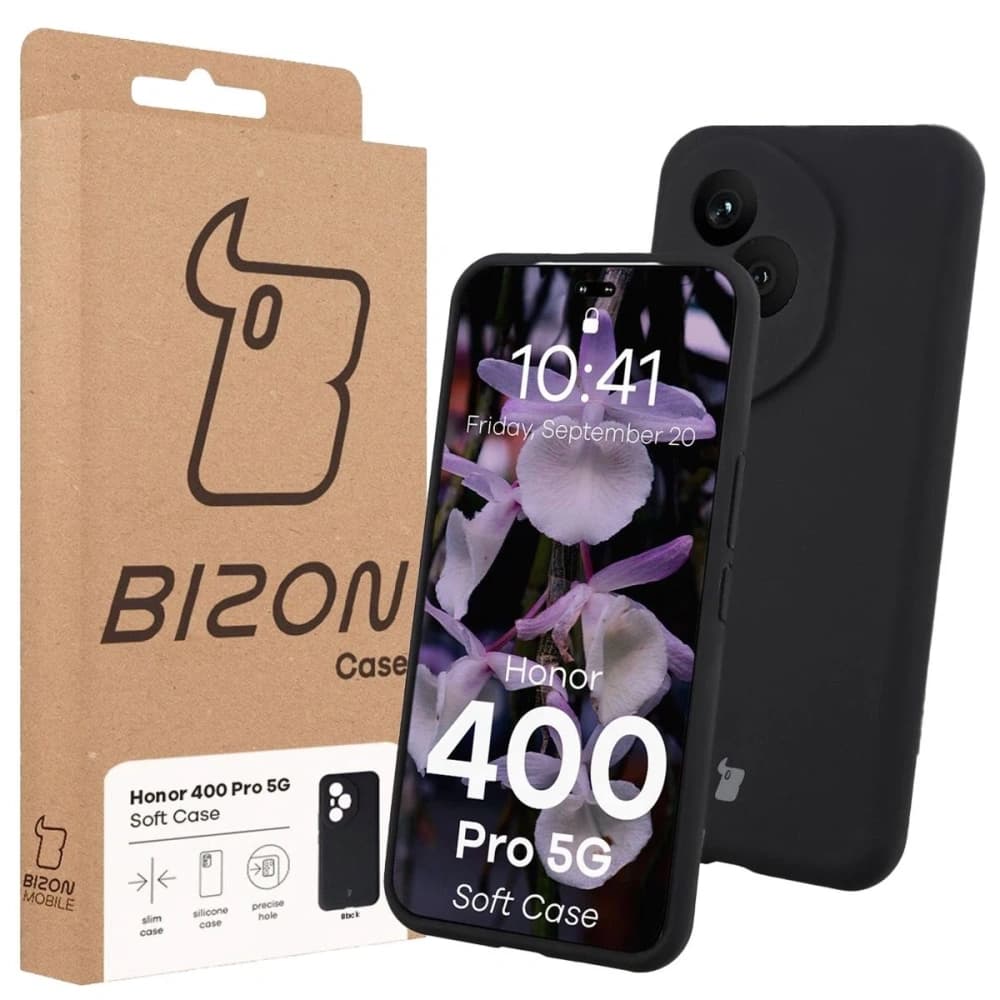 Bizon Soft Case Honor 400 Pro schwarz - 7