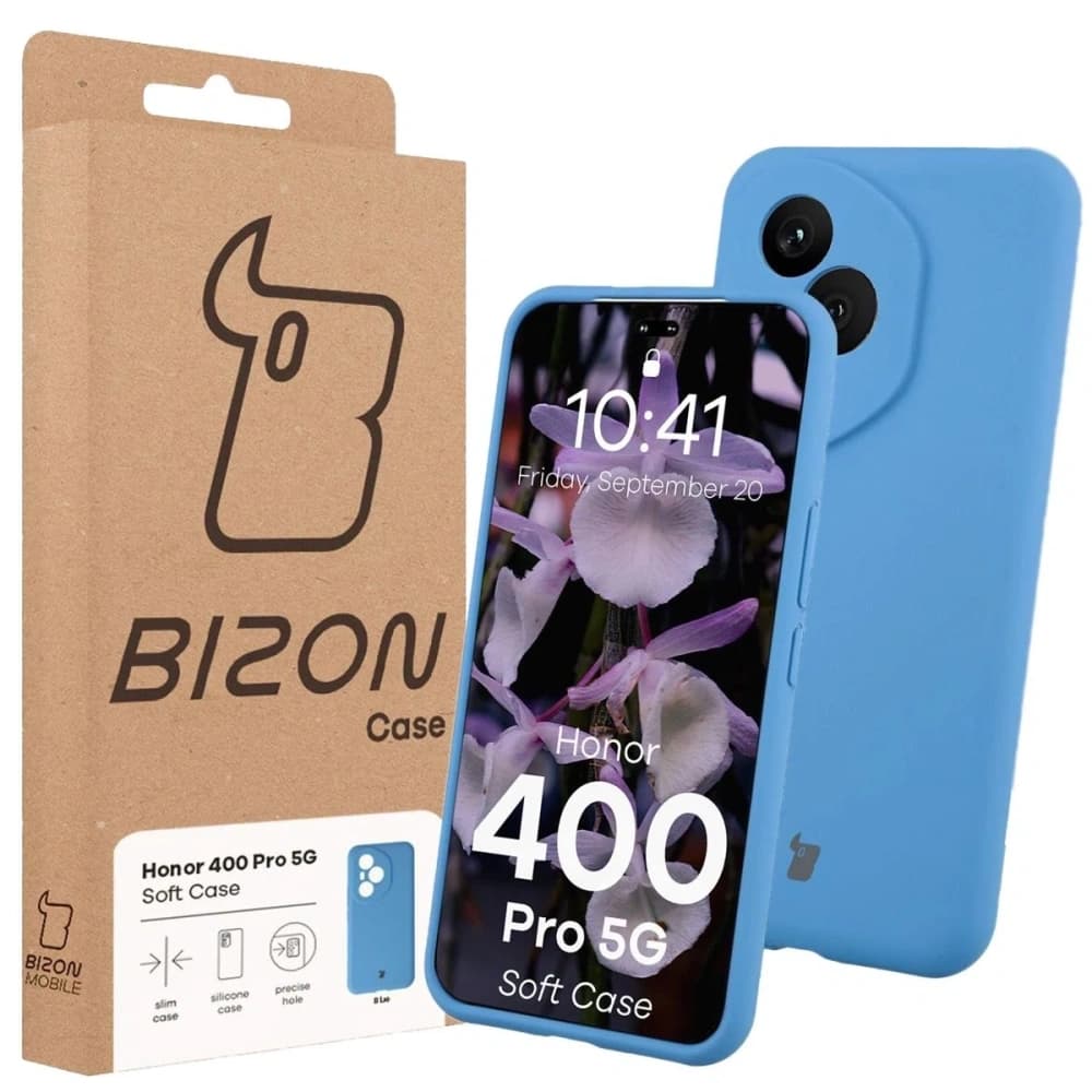Bizon Soft Case Honor 400 Pro kék - 7