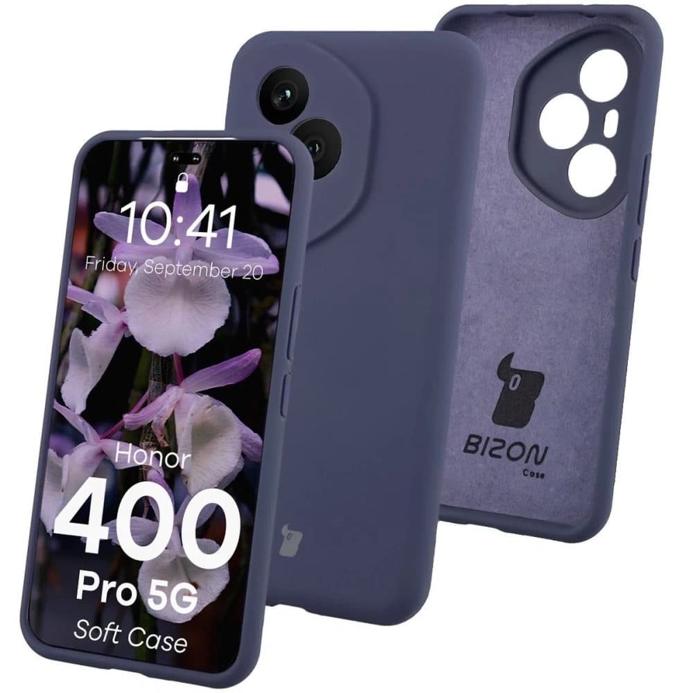 Bizon Soft Case Honor 400 Pro sötétkék - 1