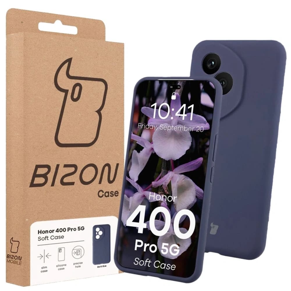 Bizon Soft Case Honor 400 Pro sötétkék - 7