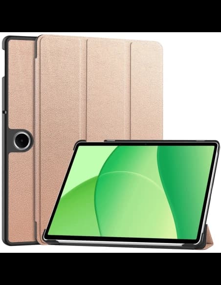 Bizon Case Tab Croc OnePlus Pad Lite / Oppo Pad SE rose gold