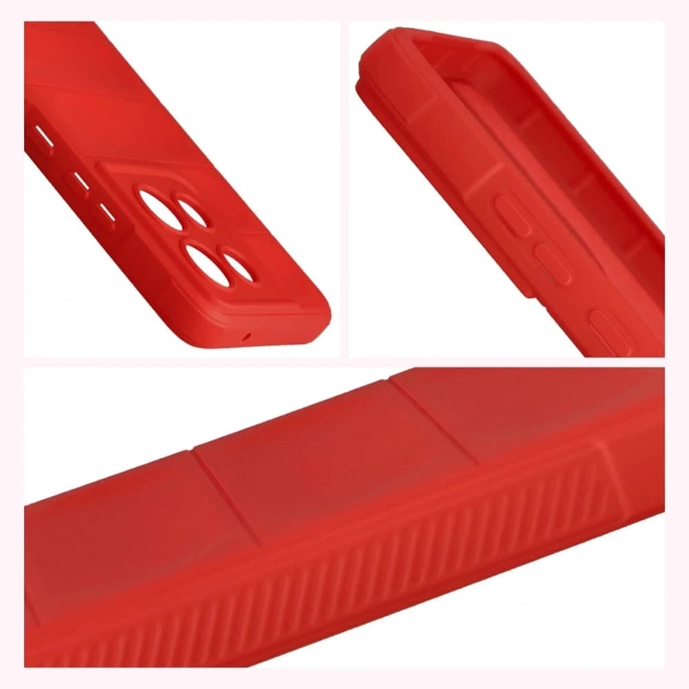 Carcasă Bizon Tur Motorola Moto G86 5G roșie - 7