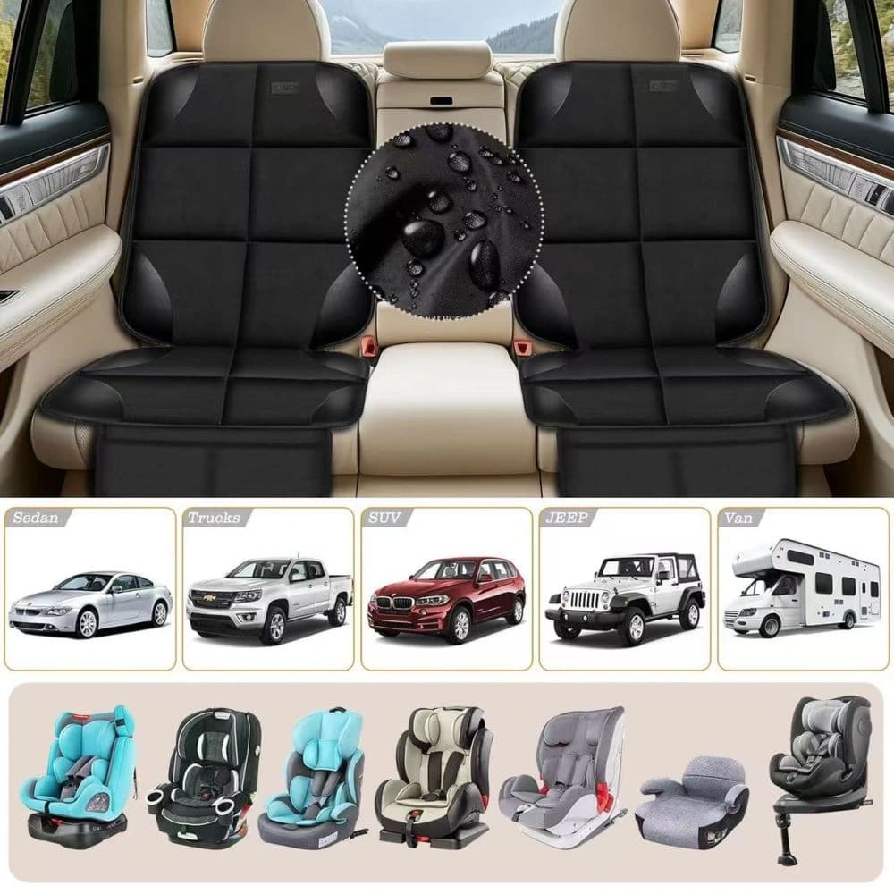 Tech-Protect UCA200 Husă impermeabilă pentru scaun auto pentru copii și câini Neagră - 5