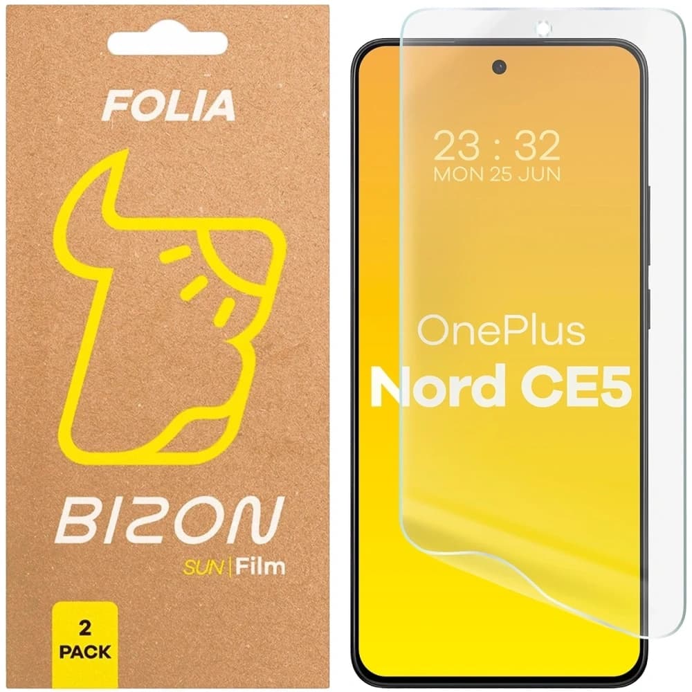 Bizon Üvegfólia Sun Duo OnePlus Nord CE5 5G [2 Csomag] - 1