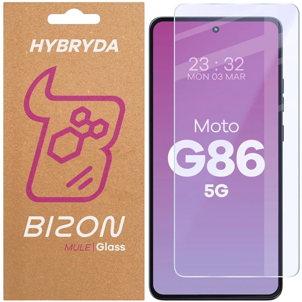 Bizon Glass Mule Motorola Moto G86 5G - 1