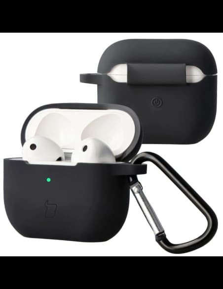 Bizon Case sluchátka silikonová Apple AirPods 3 černá