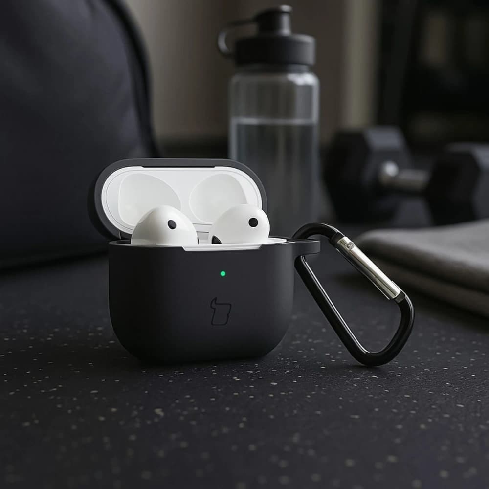 Bizon Case sluchátka silikonová Apple AirPods 3 černá - 4