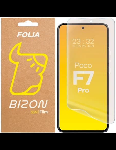 Bizon skleněná fólie slunce Xiaomi POCO F7 Pro