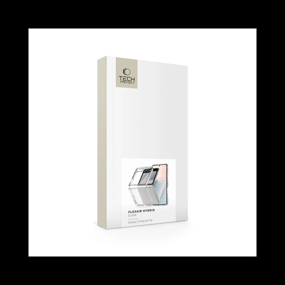 Tech-Protect Flexair Hybrid Samsung Galaxy Z Flip 6 / 7 FE Clear - 5