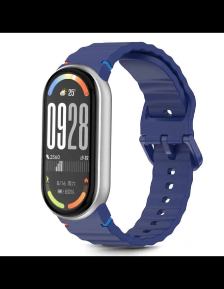 Tech-protect Silicone Sport Xiaomi Smart Band 8 / 9 / 10 / Nfc Storm Blue