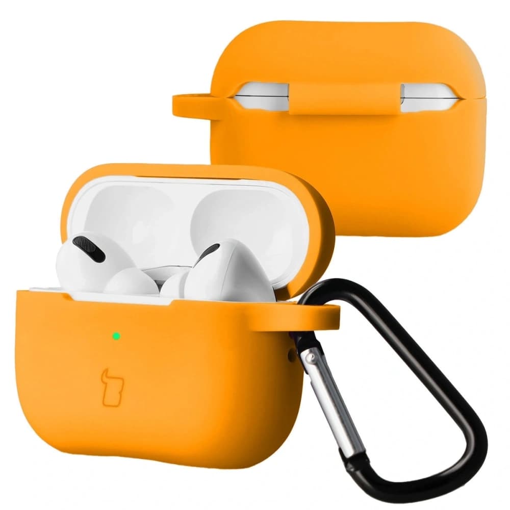 Căști Bizon Case Silicone Apple AirPods Pro 2 morcov - 1