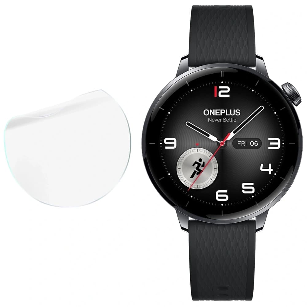 Bizon Skleněná ochranná fólie Hydrogel Duo OnePlus Watch 3 43mm [2 BALENÍ] - 2