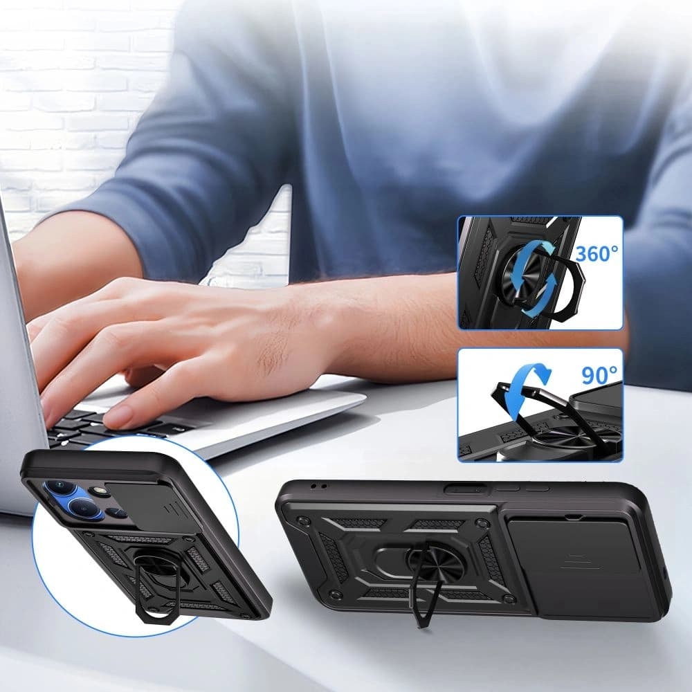 Tech-Protect Camshield Pro Xiaomi Redmi 15c 4G / Poco C85 4G Černá - 4