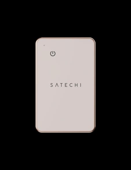 Satechi FindAll Wallet Card compatible with Apple Find My (desert rose)