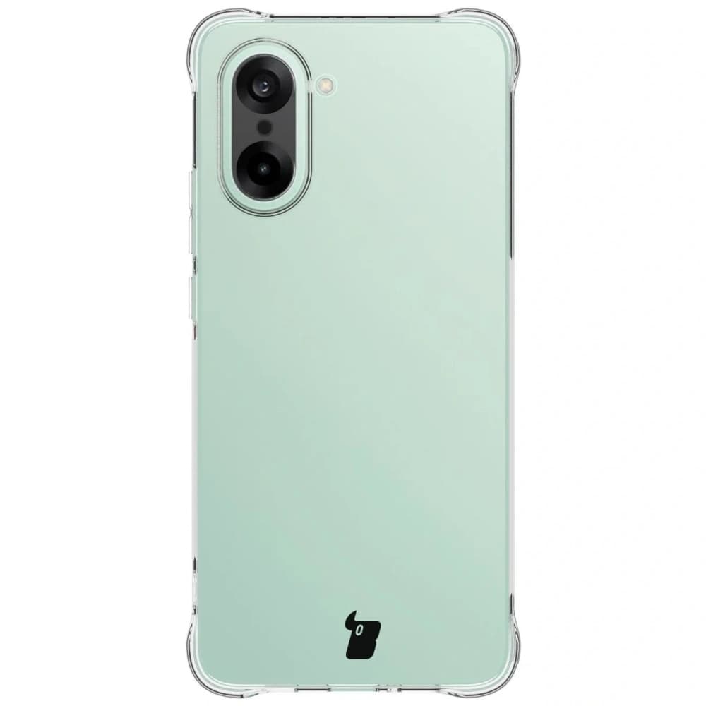 Bizon Case Clear Pack Hülle + 2x gehärtetes Glas OnePlus Nord CE5 5G - 2