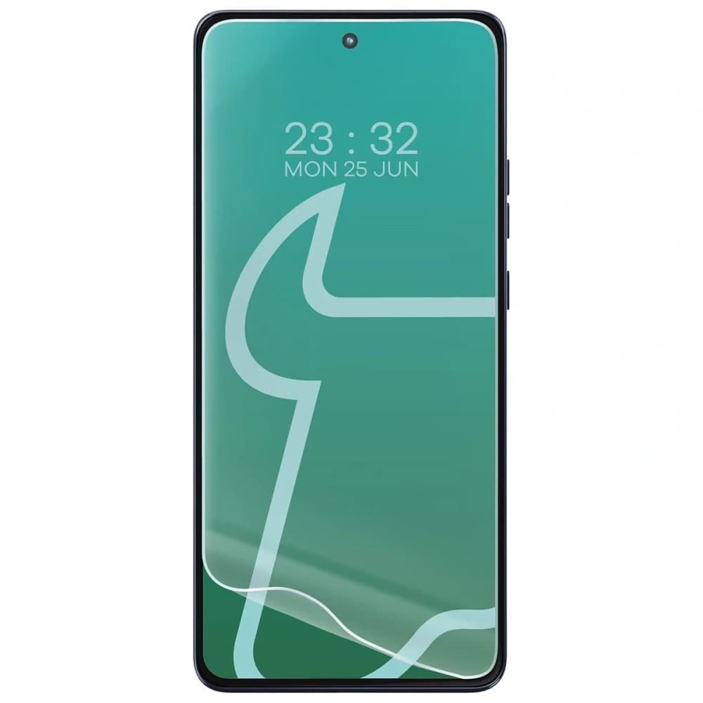 Husa Bizon Case Clear Pack + 2x folie de protecție pentru ecran Motorola Moto G86 5G - 8