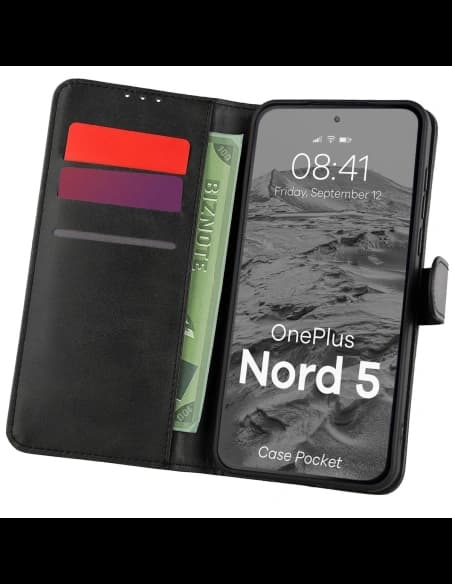 Bizon Case Pocket OnePlus Nord 5 schwarz