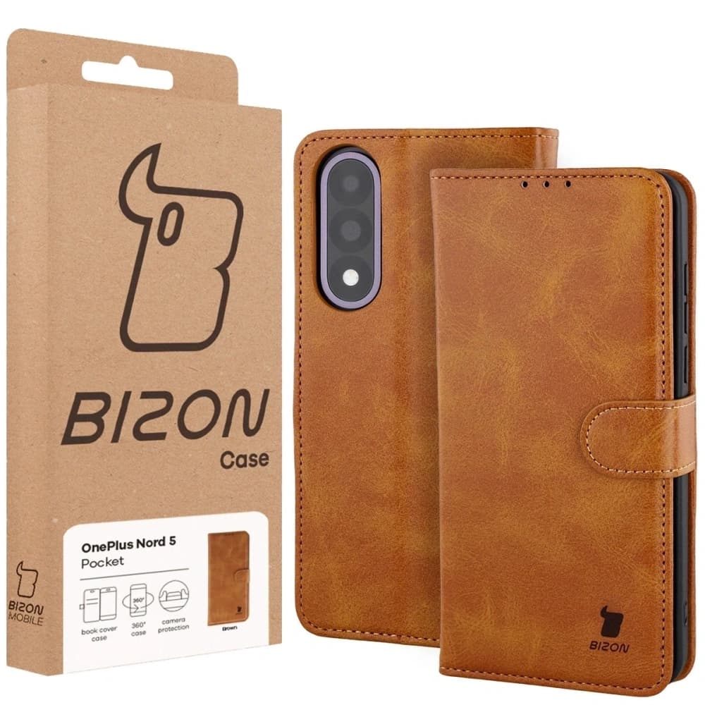Bizon Case Pocket OnePlus Nord 5 maro - 6