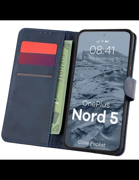 Bizon Case Pocket OnePlus Nord 5 marineblau