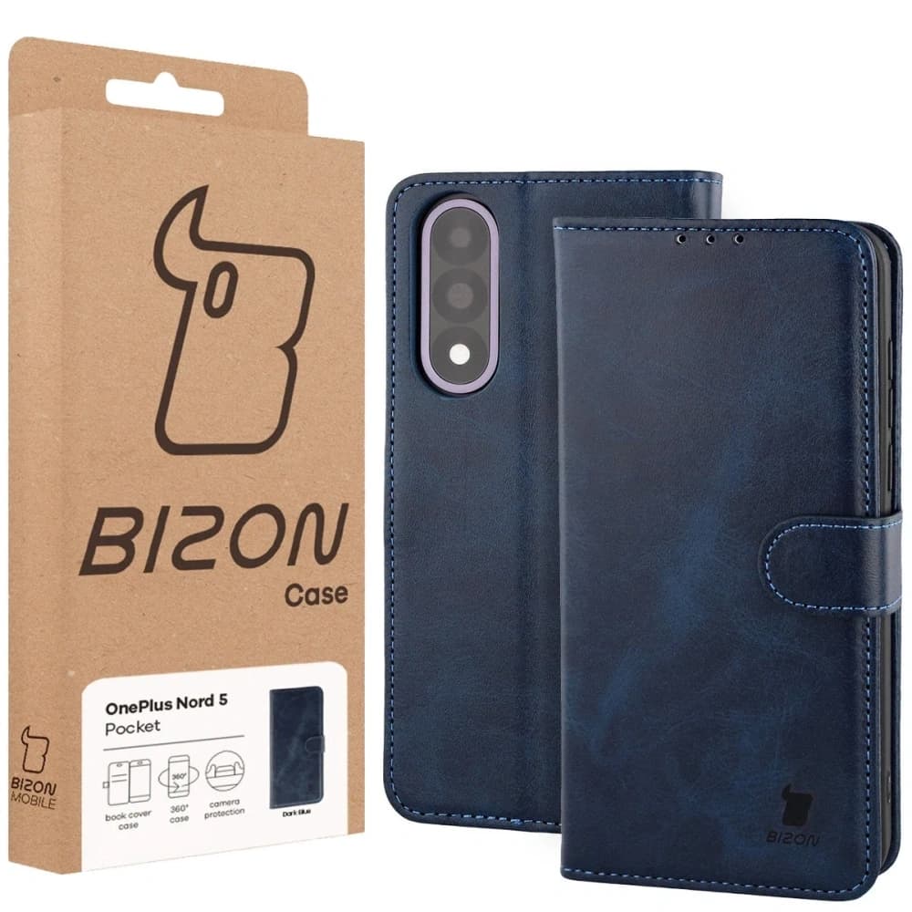 Bizon Case Pocket OnePlus Nord 5 marineblau - 6