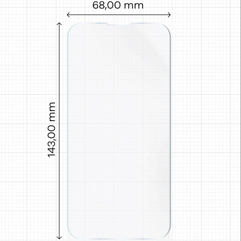 Bizon Glass Hydrogel Přední Apple iPhone 13 / 13 Pro - 2