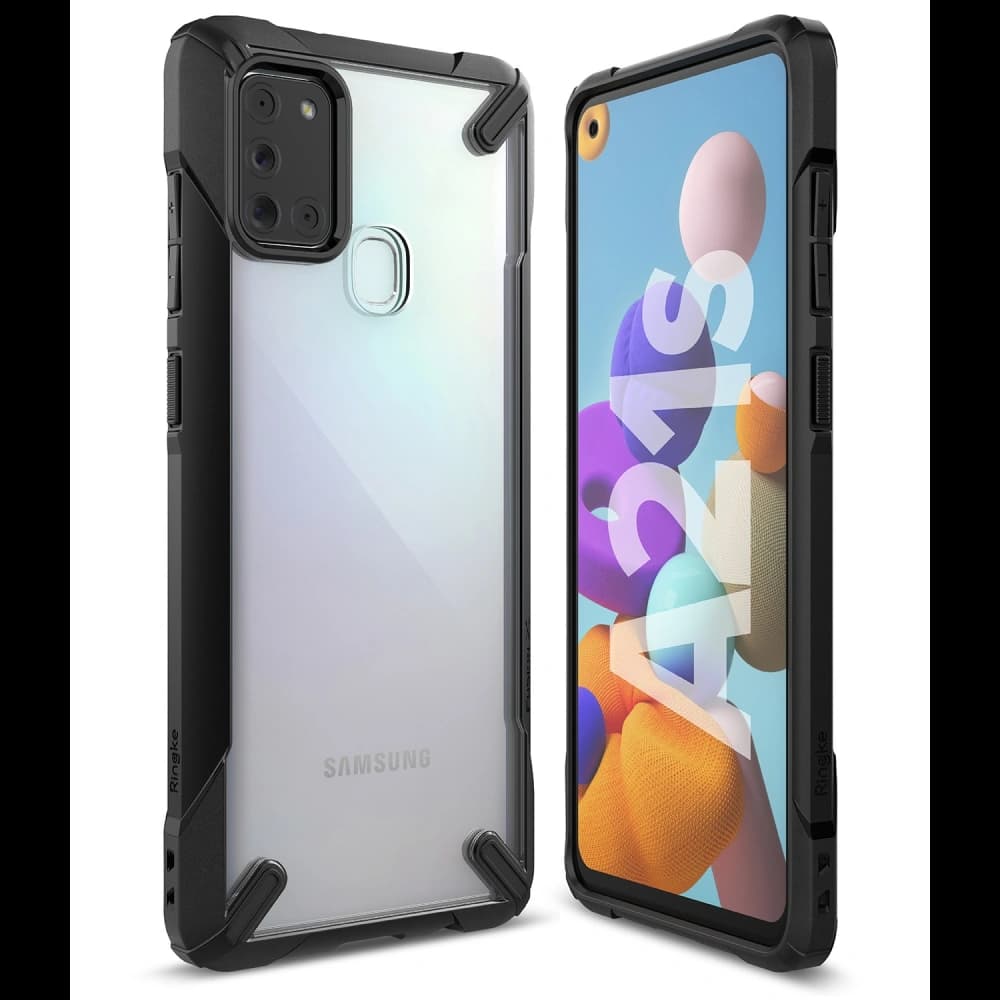 Ringke Samsung Tasche Fusion-X Galaxy A21s Schwarz - 2
