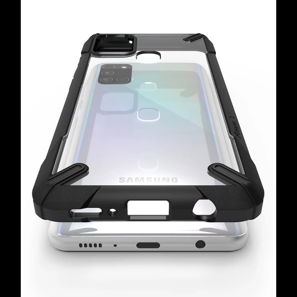 Ringke Samsung Tasche Fusion-X Galaxy A21s Schwarz - 6