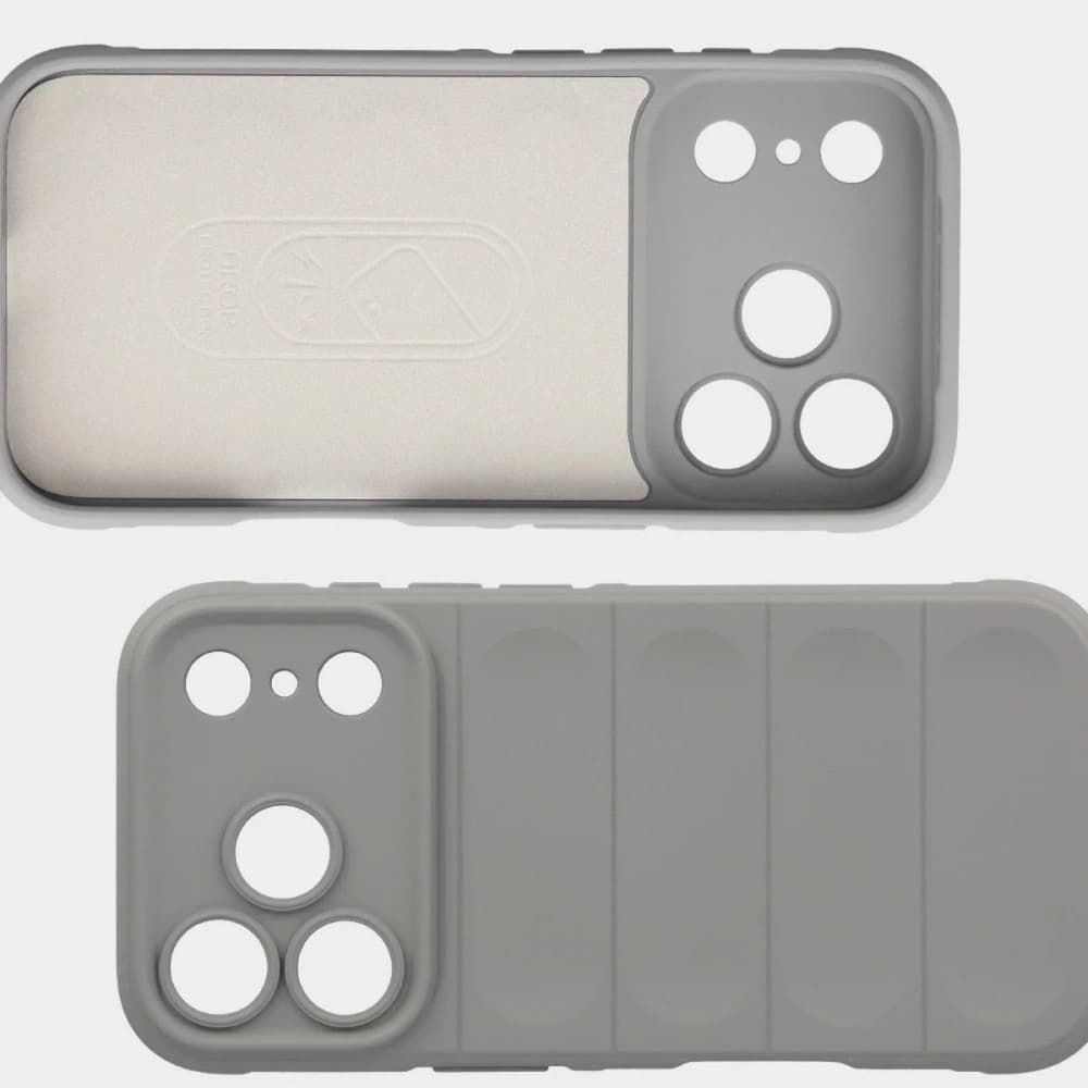 Bizon Case Tur Apple iPhone 17 Pro világosszürke - 6