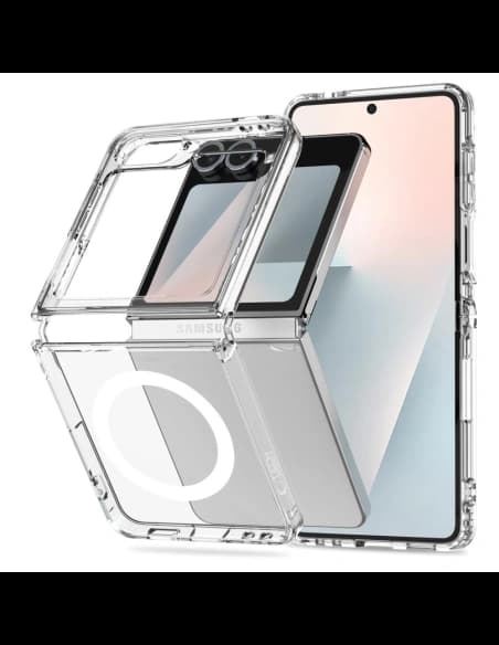 Tech-Protect Flexair Hybrid MagSafe Samsung Galaxy Z Flip 6 / 7 FE Clear