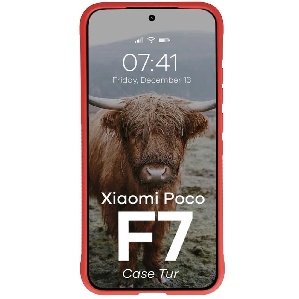 Bizon tok Tur Xiaomi POCO F7 piros - 5
