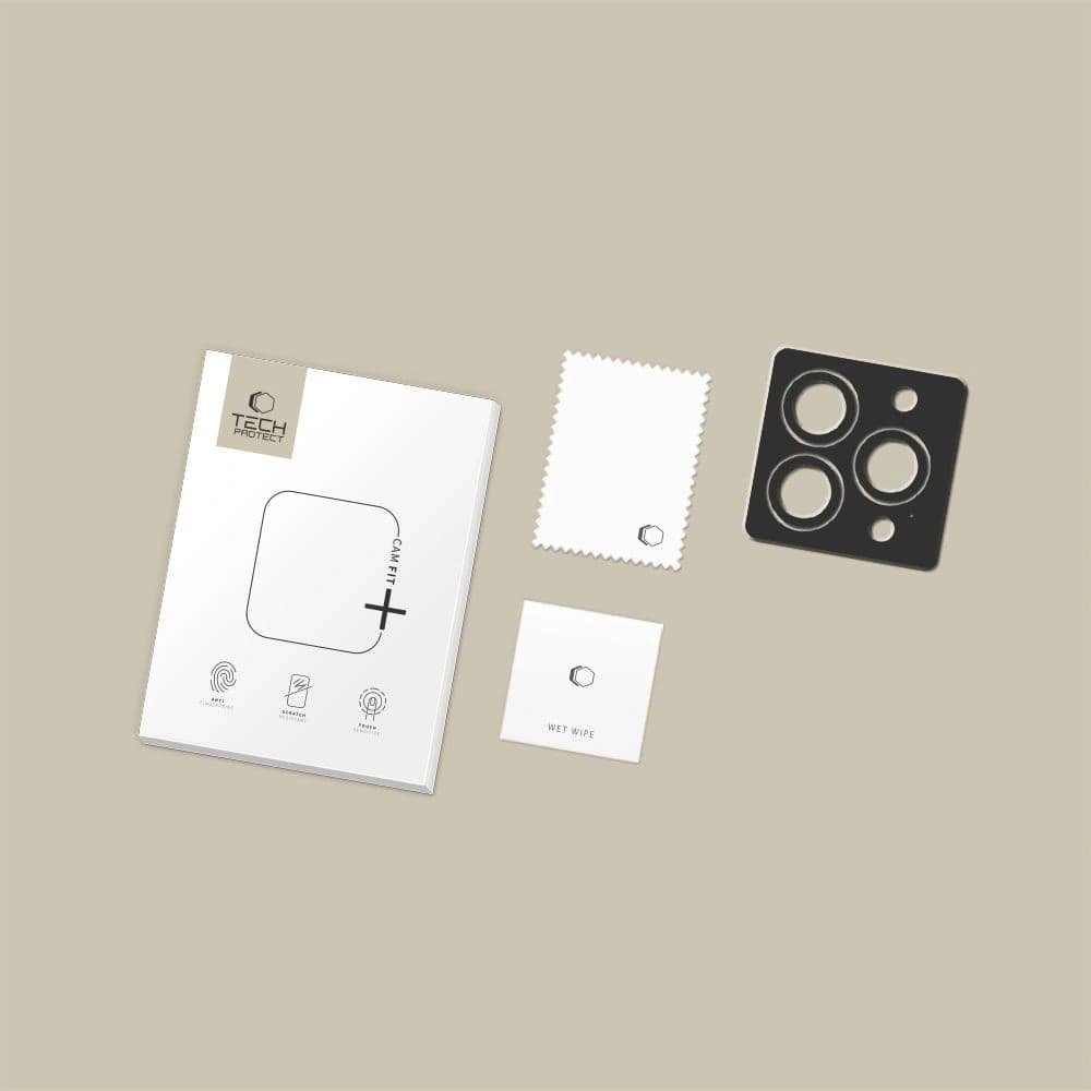 Tech-Protect Camring Fit+ Apple iPhone 14 Pro / 14 Pro Max / 15 Pro / 15 Pro Max / 16 Pro / 16 Pro Max / 17 Pro / 17 Pro Max Schwarz - 4